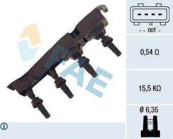 FAE 80235 Котушка запалювання