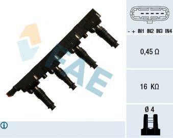 FAE 80257 Котушка запалювання