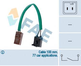 FAE 24905 Вимикач, привід зчеплення (Tempomat)