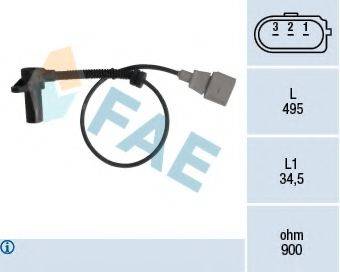 FAE 79311 Датчик імпульсів; Датчик частоти обертання, керування двигуном