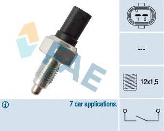 FAE 40756 Вимикач, фара заднього ходу