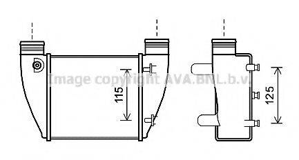 AVA QUALITY COOLING AI4364 Інтеркулер