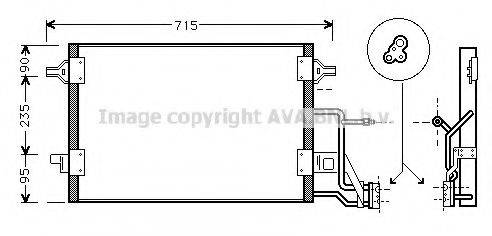 AVA QUALITY COOLING AI5173 Конденсатор, кондиціонер