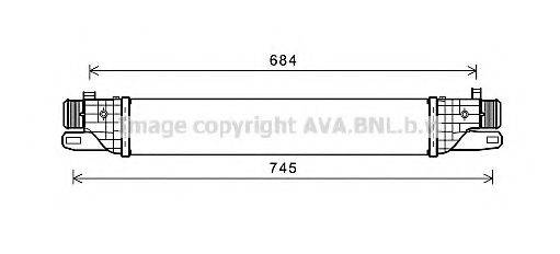 AVA QUALITY COOLING AL4128 Інтеркулер