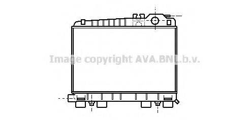 AVA QUALITY COOLING BW2044 Радіатор, охолодження двигуна