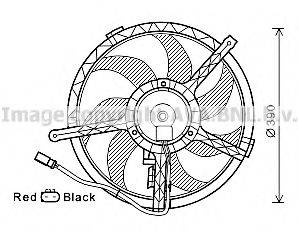 AVA QUALITY COOLING BW7535 Вентилятор, охолодження двигуна