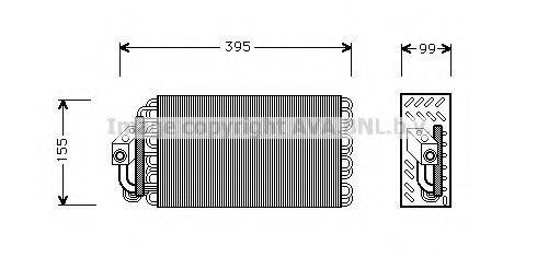 AVA QUALITY COOLING BWV001 Випарник, кондиціонер