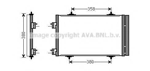 AVA QUALITY COOLING CNA5272D Конденсатор, кондиціонер