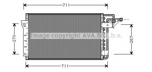 AVA QUALITY COOLING CT5009 Конденсатор, кондиціонер