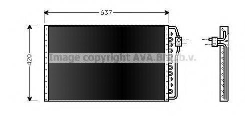 AVA QUALITY COOLING CT5019 Конденсатор, кондиціонер