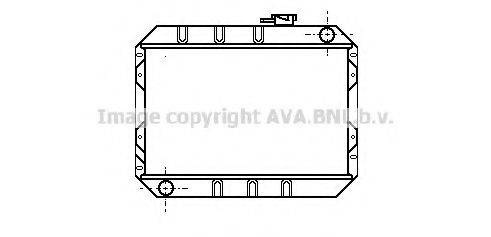 AVA QUALITY COOLING FD2027 Радіатор, охолодження двигуна