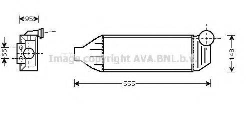 AVA QUALITY COOLING FD4309 Інтеркулер