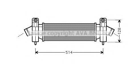 AVA QUALITY COOLING FD4341 Інтеркулер