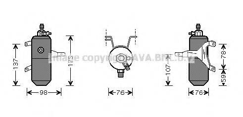 AVA QUALITY COOLING FDD332 Осушувач, кондиціонер