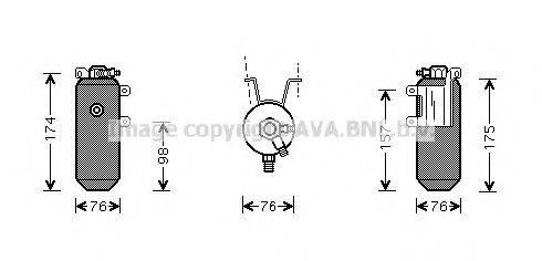 AVA QUALITY COOLING FDD333 Осушувач, кондиціонер