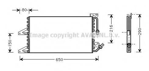 AVA QUALITY COOLING FT5205 Конденсатор, кондиціонер