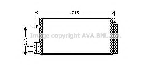 AVA QUALITY COOLING FTA5310D Конденсатор, кондиціонер