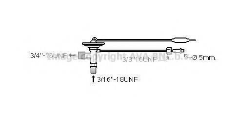 AVA QUALITY COOLING HD1272 Розширювальний клапан, кондиціонер