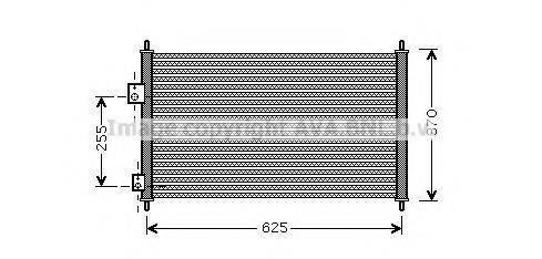 AVA QUALITY COOLING HD5202 Конденсатор, кондиціонер