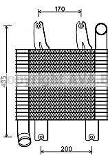 AVA QUALITY COOLING HY4229 Інтеркулер