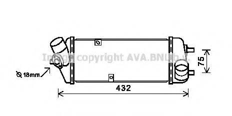 AVA QUALITY COOLING HY4235 Інтеркулер