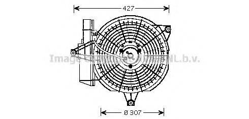 AVA QUALITY COOLING HY7515 Вентилятор, охолодження двигуна