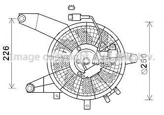 AVA QUALITY COOLING HY7564 Вентилятор, охолодження двигуна