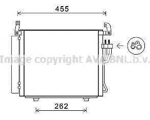 AVA QUALITY COOLING HYA5241D Конденсатор, кондиціонер