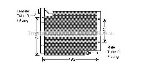 AVA QUALITY COOLING JE5004 Конденсатор, кондиціонер