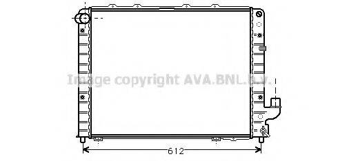 AVA QUALITY COOLING LC2059 Радіатор, охолодження двигуна