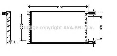 AVA QUALITY COOLING LC5060 Конденсатор, кондиціонер