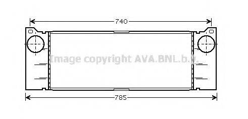 AVA QUALITY COOLING MSA4371 Інтеркулер