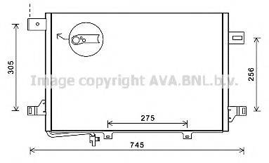 AVA QUALITY COOLING MSA5572D Конденсатор, кондиціонер