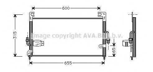 AVA QUALITY COOLING MT5115 Конденсатор, кондиціонер