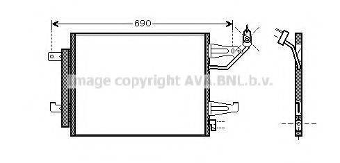 AVA QUALITY COOLING MT5177D Конденсатор, кондиціонер