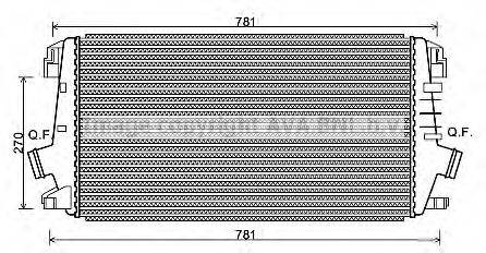 AVA QUALITY COOLING OL4550 Інтеркулер