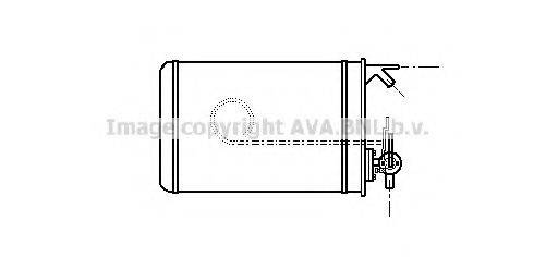 AVA QUALITY COOLING PE6048 Теплообмінник, опалення салону