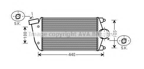 AVA QUALITY COOLING PR4069 Інтеркулер