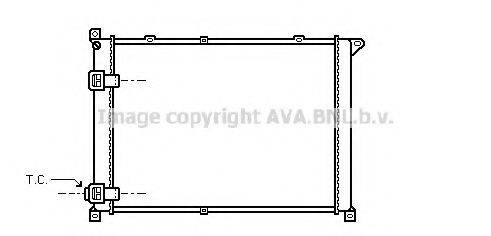 AVA QUALITY COOLING RT2141 Радіатор, охолодження двигуна