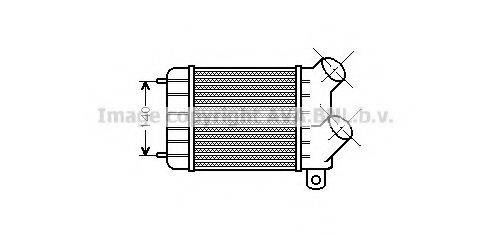 AVA QUALITY COOLING RT4124 Інтеркулер