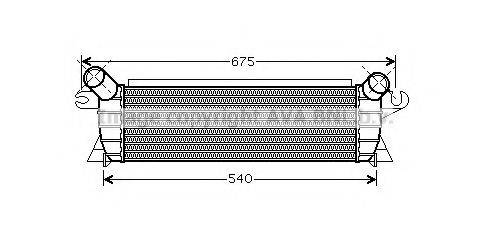 AVA QUALITY COOLING RT4351 Інтеркулер