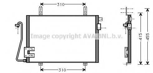 AVA QUALITY COOLING RT5221 Конденсатор, кондиціонер