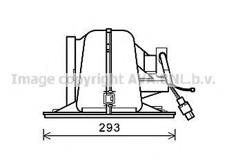 AVA QUALITY COOLING RT8613 Електродвигун, вентиляція салону