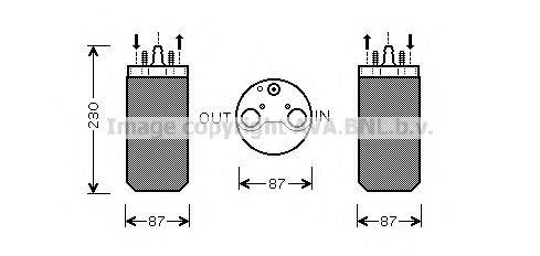 AVA QUALITY COOLING RTD350 Осушувач, кондиціонер