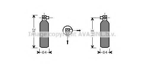 AVA QUALITY COOLING RTD370 Осушувач, кондиціонер