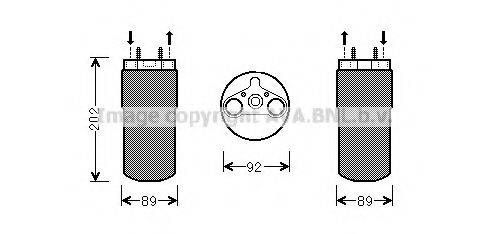 AVA QUALITY COOLING RTD556 Осушувач, кондиціонер