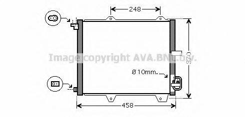 AVA QUALITY COOLING SZ5088 Конденсатор, кондиціонер