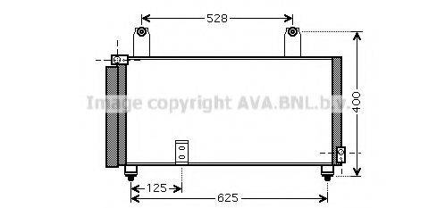 AVA QUALITY COOLING SZA5081D Конденсатор, кондиціонер