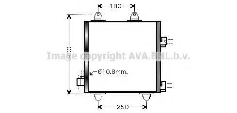 AVA QUALITY COOLING TO5414D Конденсатор, кондиціонер