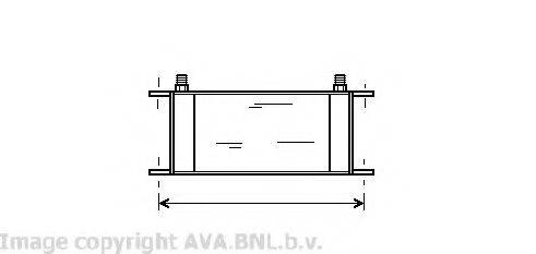 AVA QUALITY COOLING VO3061 масляний радіатор, моторне масло